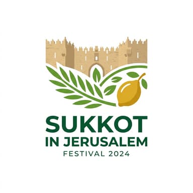 סוכות בירושלים לוגו